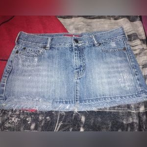 Jean skirt